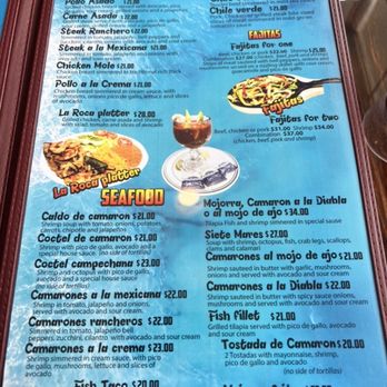 La Roca - 2024 menu - Mexican Near Me - Lincoln City, Oregon La Roca - 2024 menu - Mexican Near Me - Lincoln City, Oregon