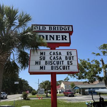 Old Bridge Diner - Outside - Diners Near Me - Oak Island, North Carolina Old Bridge Diner - Outside - Diners Near Me - Oak Island, North Carolina