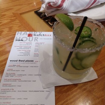 matchbox - Jalapeno Cucumber Margarita! It is excellent! - Pizza Near Me - Washington, DC, District of Columbia