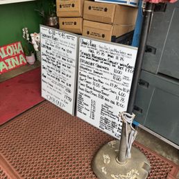 Extensive menu