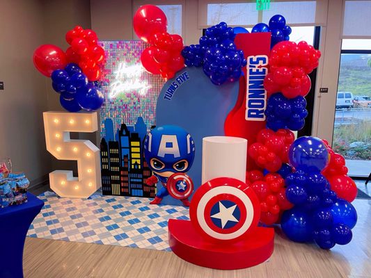 Boy Birthday parties - we specialize in creating fun and memorable balloon decorations with a special focus on boy-themed celebrations. Whether you're planning a baptism, birthday, or any special event, our balloon designs add a playful touch that perfectly matches the energy and excitement of your occasion. From adorable animal shapes to superhero themes, we offer custom balloon arrangements that reflect the joy of welcoming a little one into the world. Boy Birthday parties - we specialize in creating fun and memorable balloon decorations with a special focus on boy-themed celebrations. Whether you're planning a baptism, birthday, or any special event, our balloon designs add a playful touch that perfectly matches the energy and excitement of your occasion. From adorable animal shapes to superhero themes, we offer custom balloon arrangements that reflect the joy of welcoming a little one into the world.