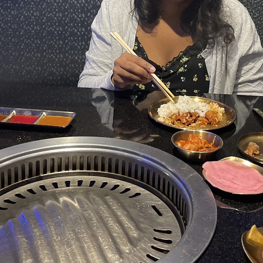 Firepan KBBQ - the table setup... - Korean Near Me - Woodbridge, Virginia Firepan KBBQ - the table setup... - Korean Near Me - Woodbridge, Virginia
