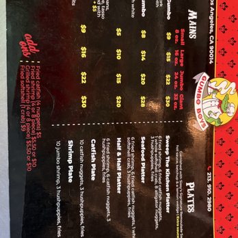 Gumbo Boys - Menu - Cajun/Creole Near Me - Los Angeles, California Gumbo Boys - Menu - Cajun/Creole Near Me - Los Angeles, California
