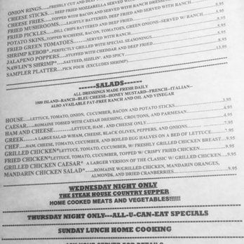The Steak House - Menu April 2019 (2/4) - Steakhouses Near Me - Rockmart, Georgia The Steak House - Menu April 2019 (2/4) - Steakhouses Near Me - Rockmart, Georgia
