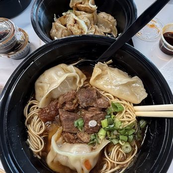 Noodles & Dumplings - Beef dumplings and noodles!! Pan fry dumplings. - Chinese Near Me - St. George, Utah Noodles & Dumplings - Beef dumplings and noodles!! Pan fry dumplings. - Chinese Near Me - St. George, Utah
