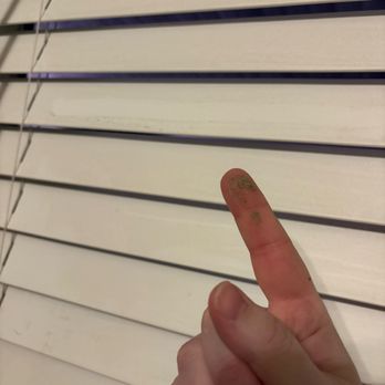 Angela's Cleaning Services - She specifically made the comment that she "only needed to clean one set of blinds". Still filthy. - Home Cleaning Near Me Angela's Cleaning Services - She specifically made the comment that she "only needed to clean one set of blinds". Still filthy. - Home Cleaning Near Me