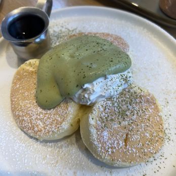 Flipper’s - Matcha Soufflé Pancake | 1/28/2023 - Pancakes Near Me - New York, New York Flipper’s - Matcha Soufflé Pancake | 1/28/2023 - Pancakes Near Me - New York, New York