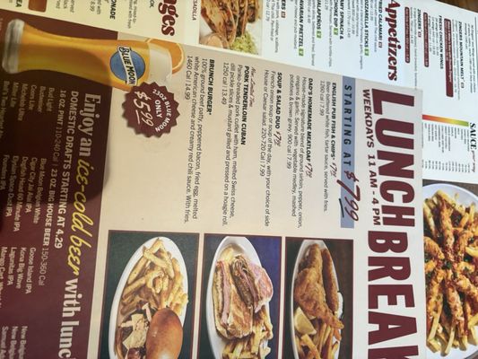 Menu photo 2 Miller's Ale House Pensacola, FL