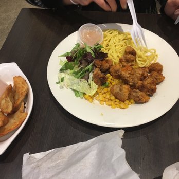 Cha For Tea - Long Beach - Dumplings and crispy chicken entreé - Coffee & Tea Near Me - Long Beach, California