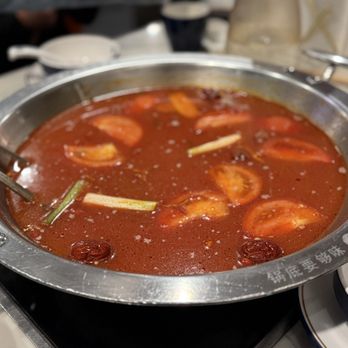 Liuyishou Hotpot - Tomato Soup Base(Gf) - Chinese Near Me - Boston, Massachusetts Liuyishou Hotpot - Tomato Soup Base(Gf) - Chinese Near Me - Boston, Massachusetts