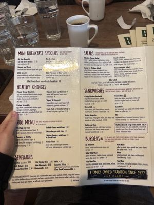 Menu photo 3 Bill's Cafe San Jose, CA