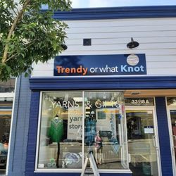 Trendy Or What Knot - Store front at Trendy or what Knot Yarns & Gifts