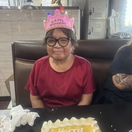 My mom and her crown