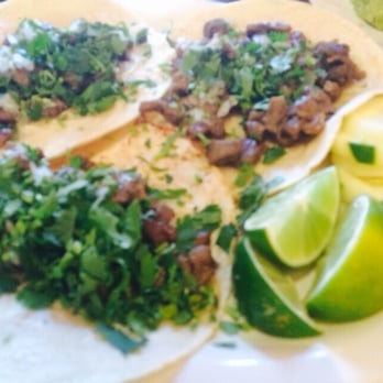 El Matador - Did we say cilantro on tacos with ribs? Good but not our most favorite. We liked pulled pork best - Mexican Near Me - Bloomfield, New Jersey
