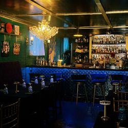 White Rabbit Cocktail Parlour - Inside