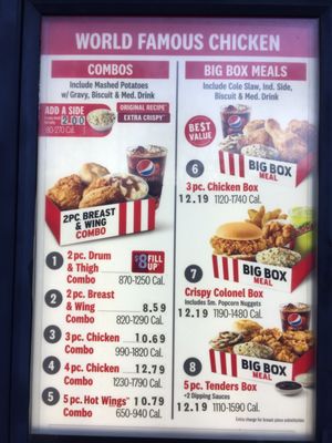 Menu photo 5 KFC Kahului, HI