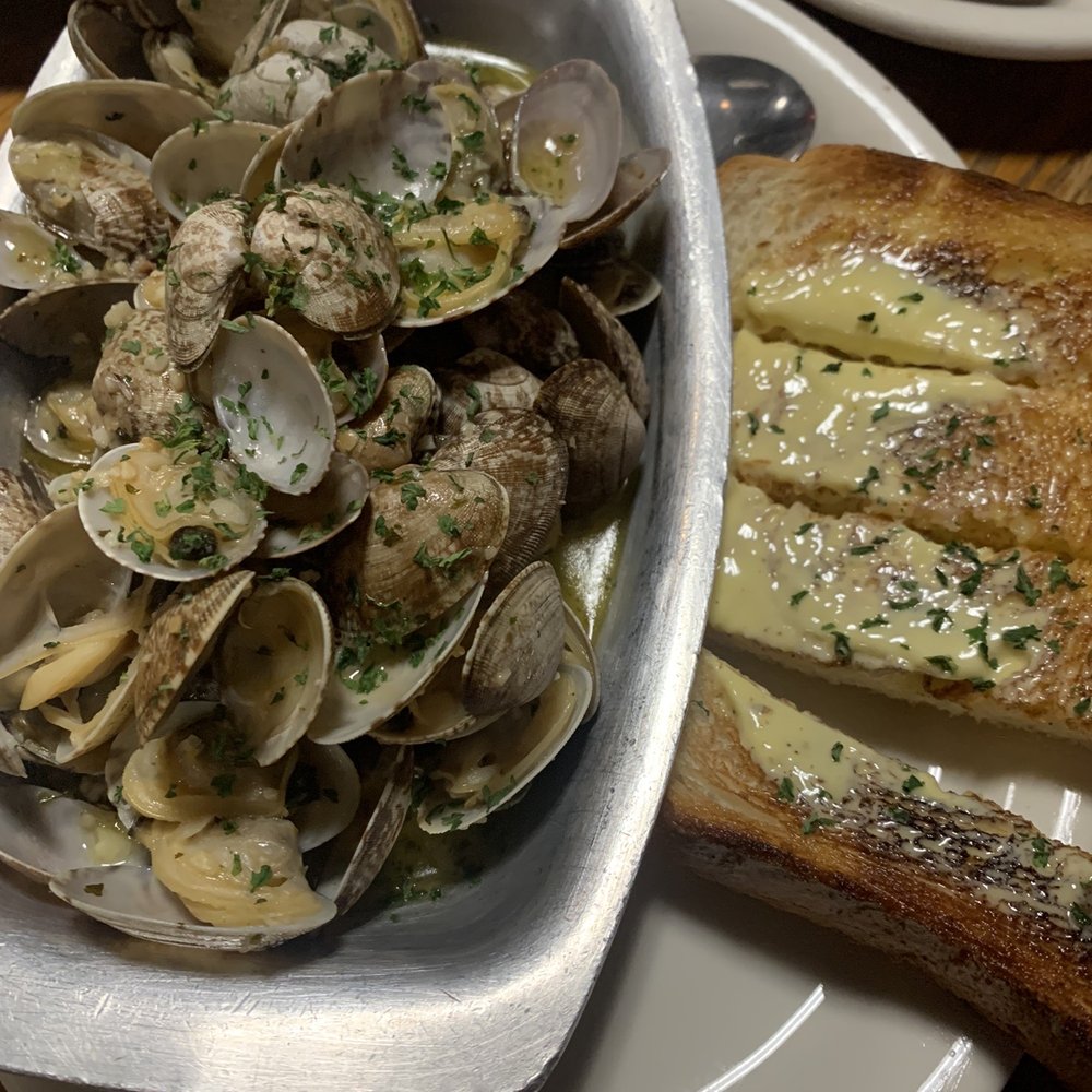 Nancy's Kitchen - Clams with garlic bread - Bars Near Me - Waipahu, Hawaii Nancy's Kitchen - Clams with garlic bread - Bars Near Me - Waipahu, Hawaii