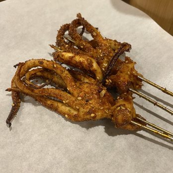 Miss Qu Barbecue & Restaurant - Squid Skewers - Chinese Near Me - Markham, Ontario