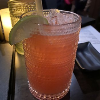 Nori - Strawberry passion fruit mocktail. Soooo good! - Vegan Near Me - Austin, Texas Nori - Strawberry passion fruit mocktail. Soooo good! - Vegan Near Me - Austin, Texas
