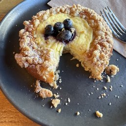 Blueberry Brioche, and they have a great display of freshly made pastries. Blueberry Brioche, and they have a great display of freshly made pastries.