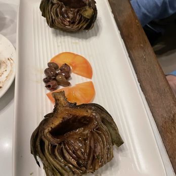 Spruzzo Restaurant & Bar - Grilled Artichokes - Italian Near Me - Pacific Palisades, California Spruzzo Restaurant & Bar - Grilled Artichokes - Italian Near Me - Pacific Palisades, California