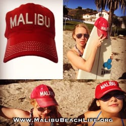 Point Break Surf Company - A great picture of our Malibu Beach Hat. Available at www.MalibuBeachLife.org