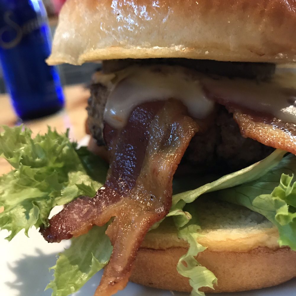 Grill Marks - My Hawaiian Punch burger. - American Near Me - Columbia, South Carolina Grill Marks - My Hawaiian Punch burger. - American Near Me - Columbia, South Carolina