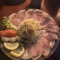 yellowtail sashimi yellowtail sashimi