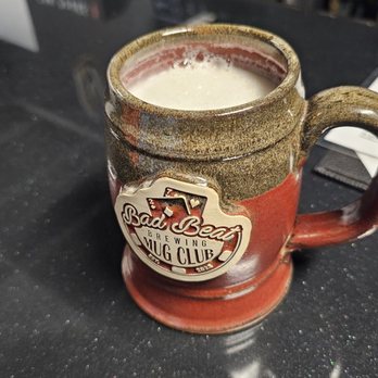 Neon Desert Brewing - Early Out IPA Neon Desert in Bad Beat mug - Brewpubs Near Me - Henderson, Nevada