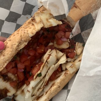 Deli at Dwell - bruschetta on a seeded roll- good option! - Delis Near Me - Philadelphia, Pennsylvania
