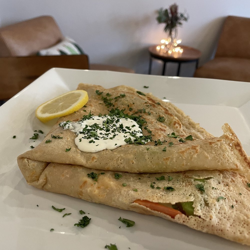 Lovegrass Kitchen - Le Saumon Crepe (more creme fresh please) - Cafes Near Me - Holly Springs, North Carolina Lovegrass Kitchen - Le Saumon Crepe (more creme fresh please) - Cafes Near Me - Holly Springs, North Carolina