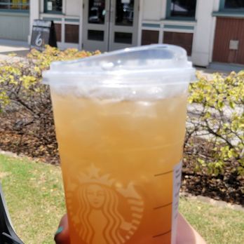 Starbucks - Iced green tea peach lemonade - Coffee & Tea Near Me - Lahaina, Hawaii