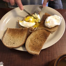 Poached eggs
