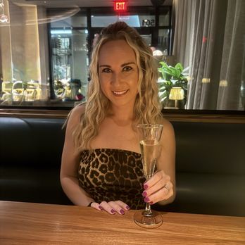 Ocean Prime Sarasota - Free champagne for our anniversary - Seafood Near Me - Sarasota, Florida