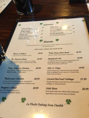 Menu photo 6 The Irish Times Pub Holbrook, NY Menu photo 6 The Irish Times Pub Holbrook, NY