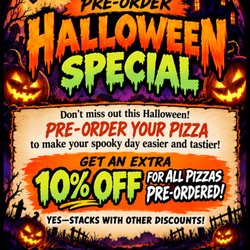 Mountain Mike's Pizza - **HALLOWEEN SPECIAL **