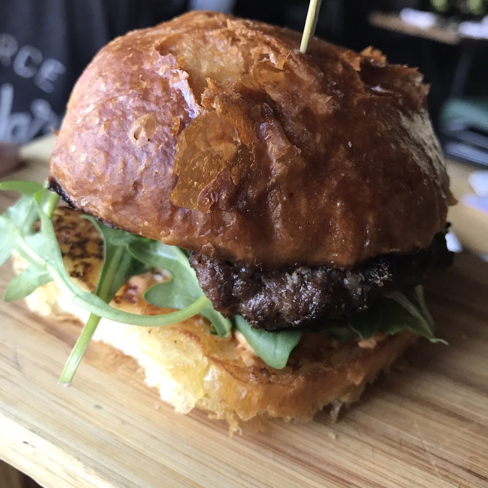 Handle - Beef cheek slider. So tender and juicy. Great way to start our evening. - New American Near Me - Park City, Utah Handle - Beef cheek slider. So tender and juicy. Great way to start our evening. - New American Near Me - Park City, Utah