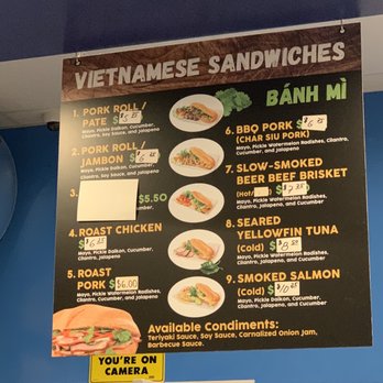 Tea Spot - Some unique combinations of  Vietnamese sandwiches - Sandwiches Near Me - Brentwood, California