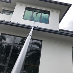 Shepherd - water fed pole spotless window cleaning