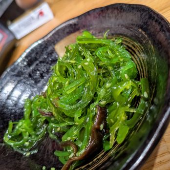 Hakata Ikkousha Ramen - Sea Weed Salad was okay... - Ramen Near Me - Costa Mesa, California