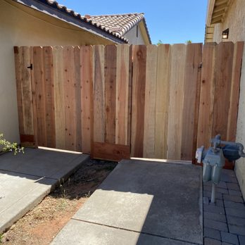 First Class Fencing - Two 6ft high Redwood single gates - Fences & Gates Near Me First Class Fencing - Two 6ft high Redwood single gates - Fences & Gates Near Me