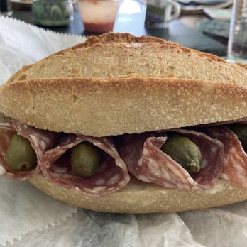 Colette Bakery - Champagne - baguette, salami, cornichon, butter - Bakeries Near Me - Medford, Massachusetts