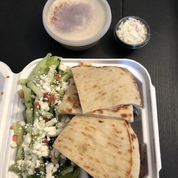 Q's Halal - Falafel plate with extra hummus and feta, to make up for the mishap with previous delivery. 5-star service and response! - Halal Near Me - Alameda, California Q's Halal - Falafel plate with extra hummus and feta, to make up for the mishap with previous delivery. 5-star service and response! - Halal Near Me - Alameda, California
