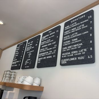 Yutori - Menu - Japanese Near Me - Palo Alto, California
