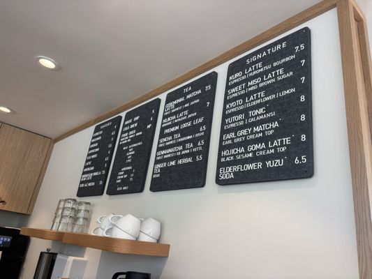 Menu photo 2 Yutori Palo Alto, CA