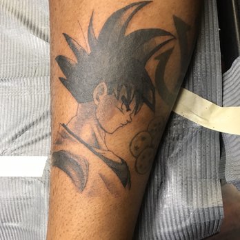 Black Heart Studios - Dragon Ball Z Tattoo - Tattoo Near Me - Dallas, Texas