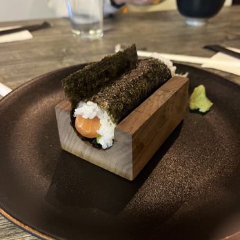 Mika Sushi - Salmon Avocado Hand Roll - Sushi Bars Near Me - Roswell, Georgia