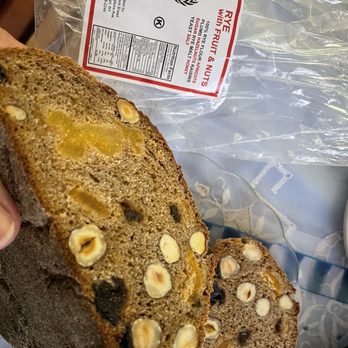 NetCost Market - Rye bread with whole dried fruits & nuts! So yummy. Imported from a specialty bakery in NY. - International Grocery Near Me - Hollywood, Florida NetCost Market - Rye bread with whole dried fruits & nuts! So yummy. Imported from a specialty bakery in NY. - International Grocery Near Me - Hollywood, Florida