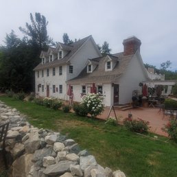 Outside