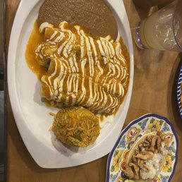 Carnitas Enchiladas